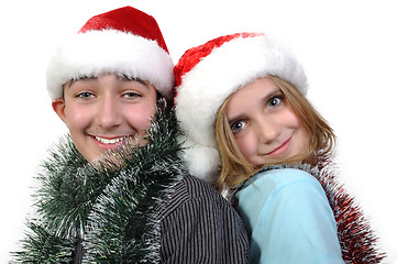 Image showing xmas kids