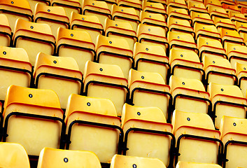 Image showing seats in stadium