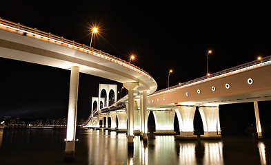 Image showing Sai Van bridge in Macau
