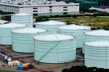 Image showing oil tanks