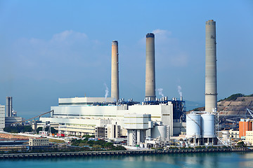 Image showing coal fire power plant