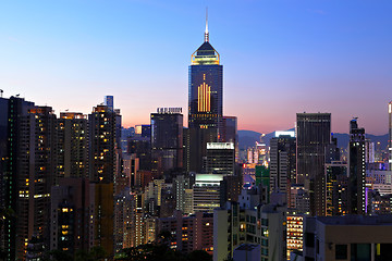 Image showing City at night