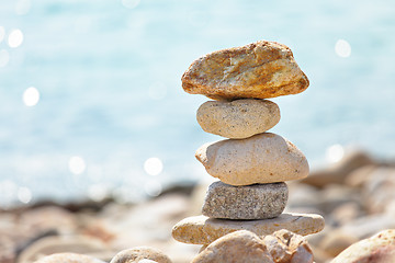 Image showing balance rocks