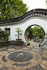 Image showing chinese garden