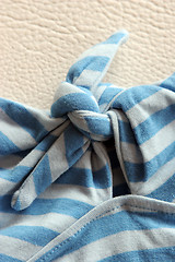 Image showing Blue bow