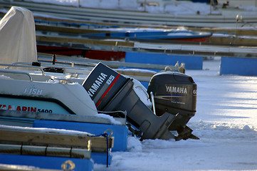 Image showing Frozen engine