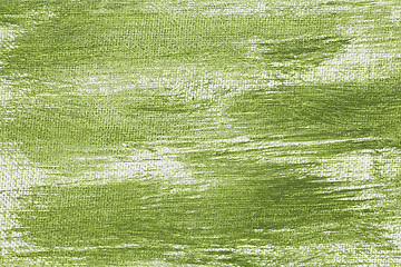 Image showing green abstract with camvas texture