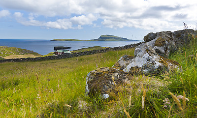 Image showing Scenic view of Nolsoy, Faroe Islands