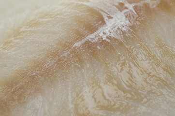 Image showing Fresh raw cod fillet