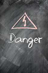 Image showing Danger sign