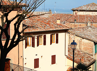 Image showing Italy. Tuscany region. Montepulciano town