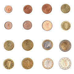 Image showing Euro coin - Ireland