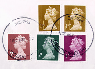 Image showing Mail stamp