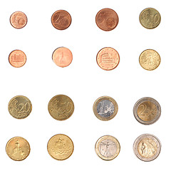 Image showing Euro coin - Italy