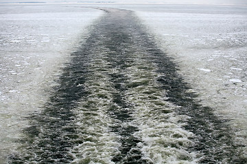Image showing across ice sea