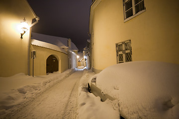 Image showing winter town