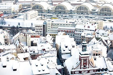 Image showing roofs of old Riga