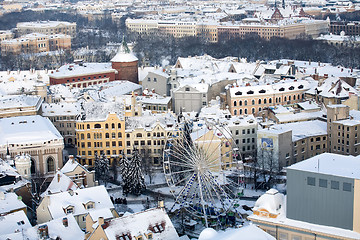 Image showing Riga at Christmas