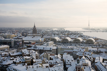 Image showing winter Riga