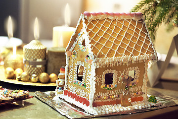 Image showing Gingerbread house