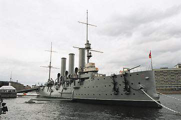 Image showing St.-Petersburg. Cruiser Aurora.