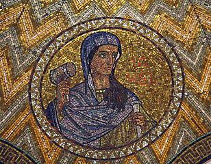 Image showing Rachel, mosaic