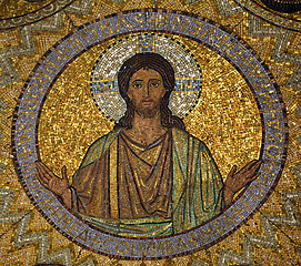 Image showing Jesus, mosaic