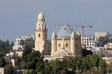 Image showing Church Of Dormition on Mount Zion, Jerusalem