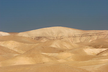 Image showing View on Judea desert, Israel