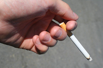 Image showing smoking