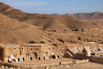 Image showing Bedouin house in Tunisia