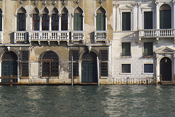 Image showing Damaged facade (Venice)