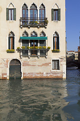 Image showing Beautiful facade in Venice.