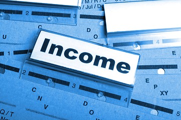 Image showing income