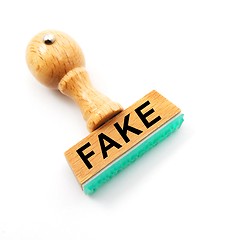 Image showing fake