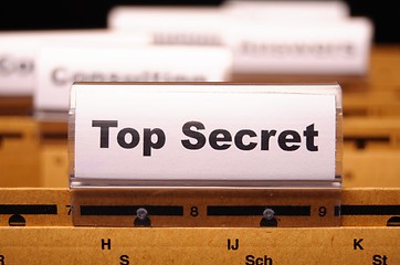 Image showing top secret