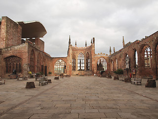 Image showing Coventry Cathedral ruins