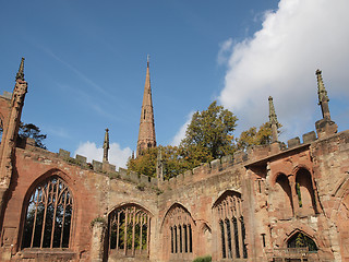 Image showing Coventry Cathedral ruins