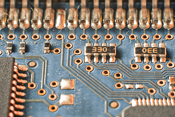 Image showing electronic circuit board