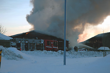 Image showing Fire tragedy