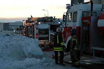 Image showing Firefighters