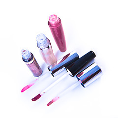 Image showing lip glosses