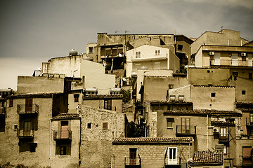 Image showing historic sicilian architecture