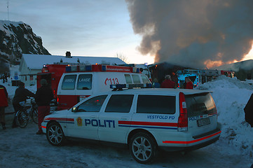 Image showing Fire tragedy