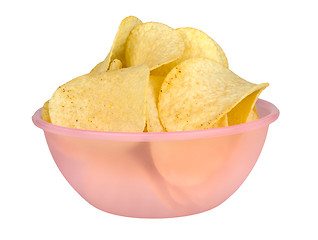 Image showing potato chips with spices