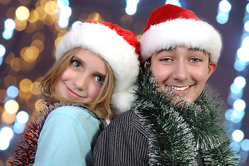 Image showing xmas kids