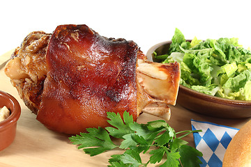 Image showing fresh knuckle of pork