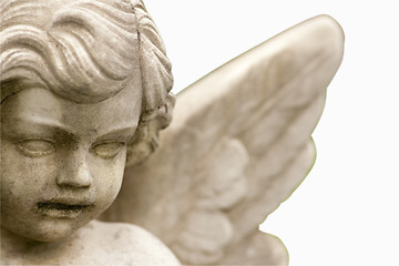 Image showing angel statue