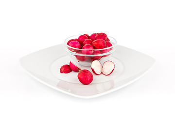 Image showing Radish on white background..