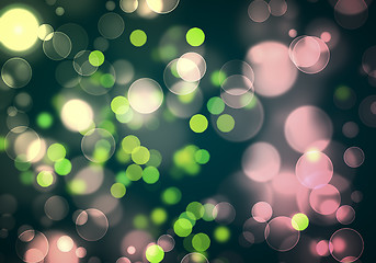 Image showing natural bokeh background